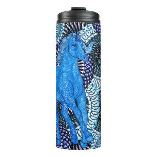 Unsichtbares Einhorn Thermosbecher