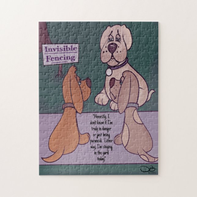 Unsichtbares Jigsaw Puzzle (Vertikal)