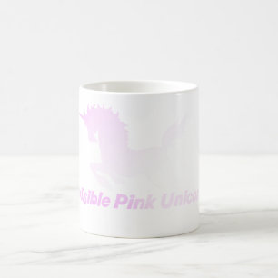 Unsichtbares rosa Einhorn im Himmel Tasse