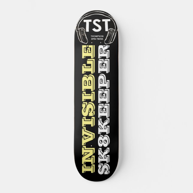 UNSICHTBARES SK8KEEPER-Skateboard Skateboard (Vorderseite)