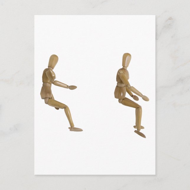 UnsichtbarFahrrad060509 Postkarte (Vorderseite)