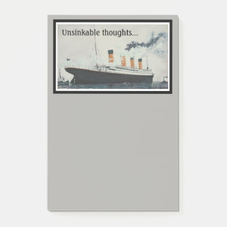 Unsinkbare Gedanken des TITANISCHEN Post-It… Post-it Klebezettel