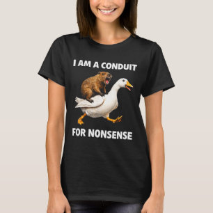 Unsinnige Leitung – lustige Tierfahrt für Humor-Fa T-Shirt