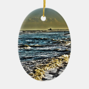 Unsinnigkeits-Strand, Sc Keramikornament