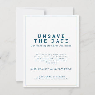 Unspeichern Sie das Datum Hochzeitsänderung des Pl Save The Date