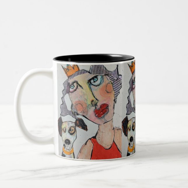 Unspoken Bond 11oz Mug  Zweifarbige Tasse (Links)