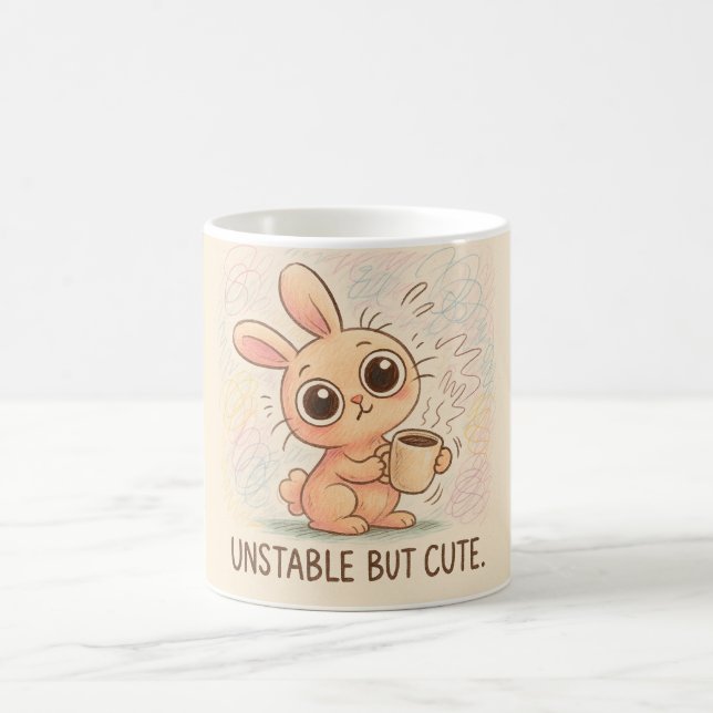 Unstable but Cute Kaffeetasse (Mittel)