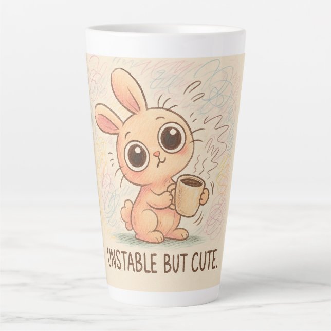 Unstable but Cute Milchtasse (Vorderseite)