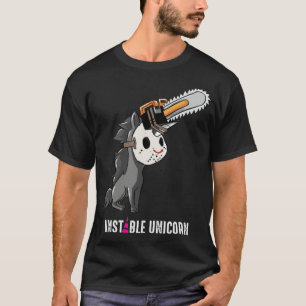 Unstable Unicorn, Chainsaw, Halloween-Paar  T-Shirt