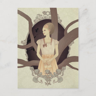 "Unsterbende Liebe und Geduld" Postkarte