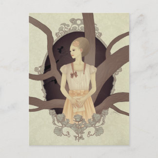 "Unsterbende Liebe und Geduld" Postkarte