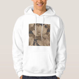 Unsterbliche indigoische Blume neben dem Weg zum U Hoodie