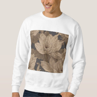 Unsterbliche indigoische Blume neben dem Weg zum U Sweatshirt