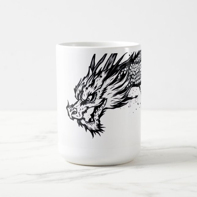 Unsterblicher Drache Kaffeetasse (Mittel)