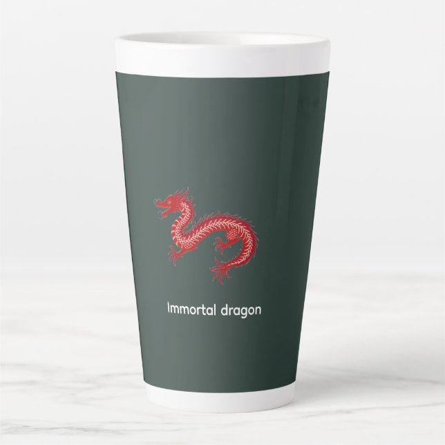 Unsterblicher Drache Milchtasse (Vorderseite)