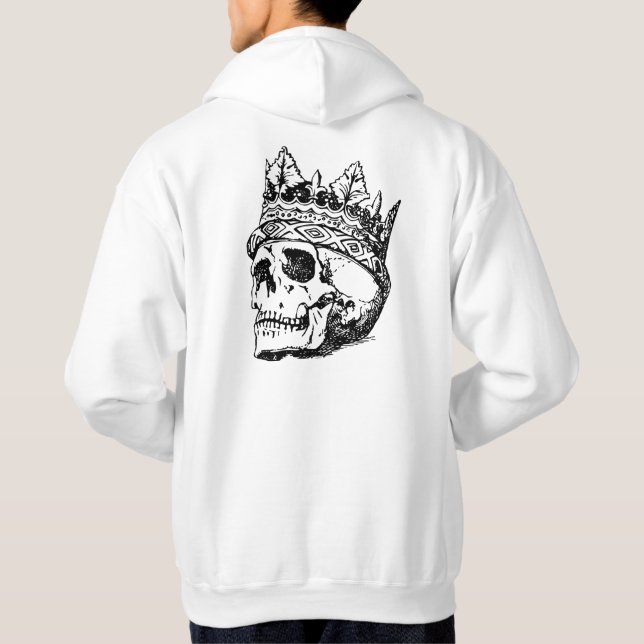 Unsterblicher König Hoodie (Rückseite)