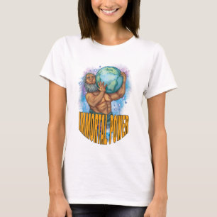 Unsterblicher Power Weiß Frauen T-Shirt