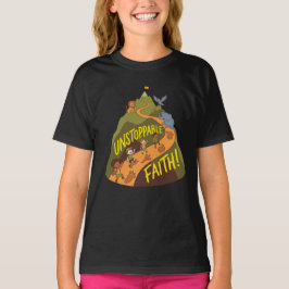 Unstoppable Faith Adventure – Kids Nature Mountain T-Shirt