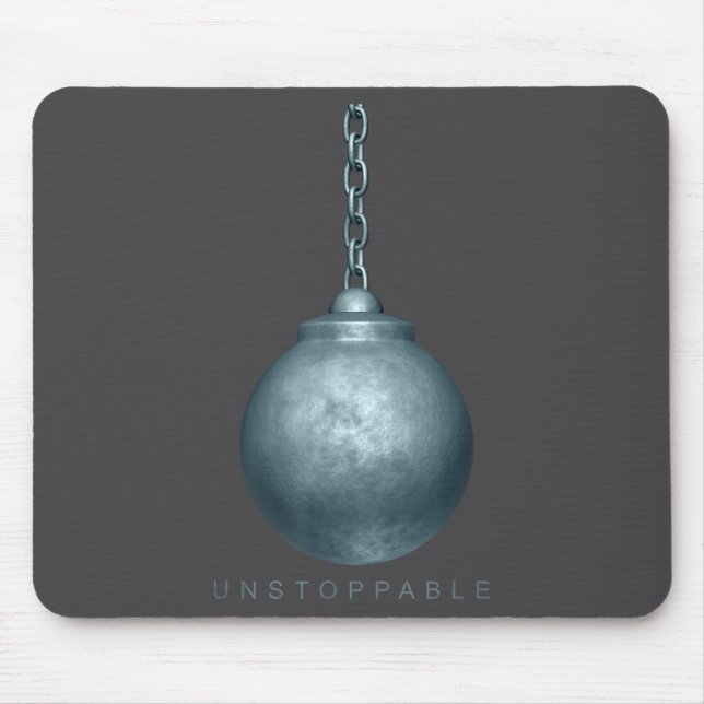 Unstoppable Motivation  Mousepad (Vorne)