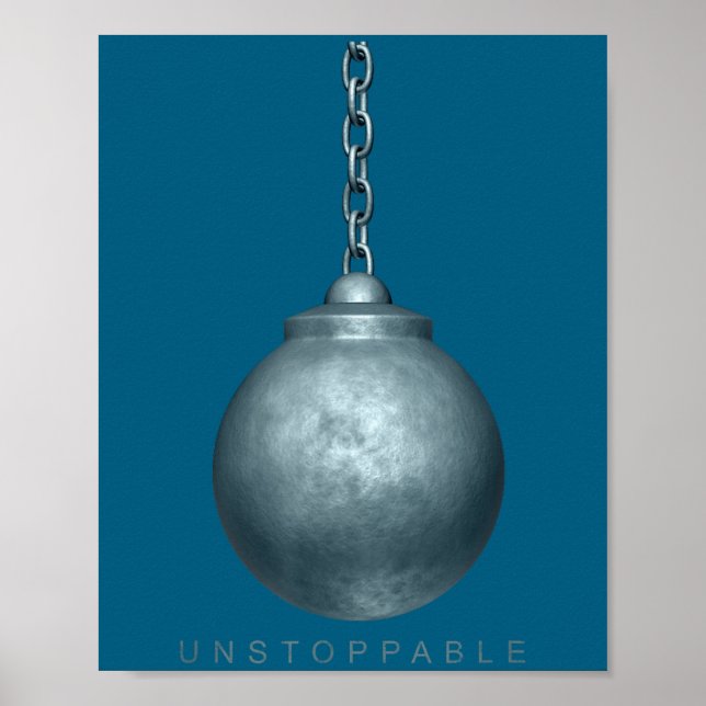 Unstoppable Motivation  Poster (Vorne)