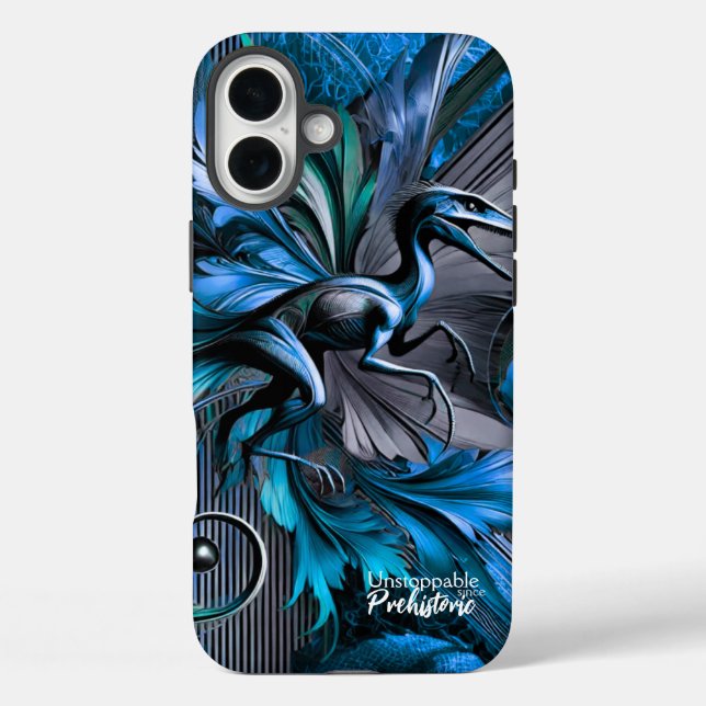 Unstoppable Raptor – Fuel Strength, Rule the Wild Case-Mate iPhone Hülle (Rückseite)