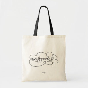 UNSTOPPABLE wird - Bold Cloud S - Black Script Tragetasche