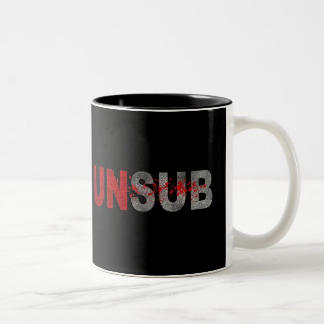 UNSUB ZWEIFARBIGE TASSE (Rechts)