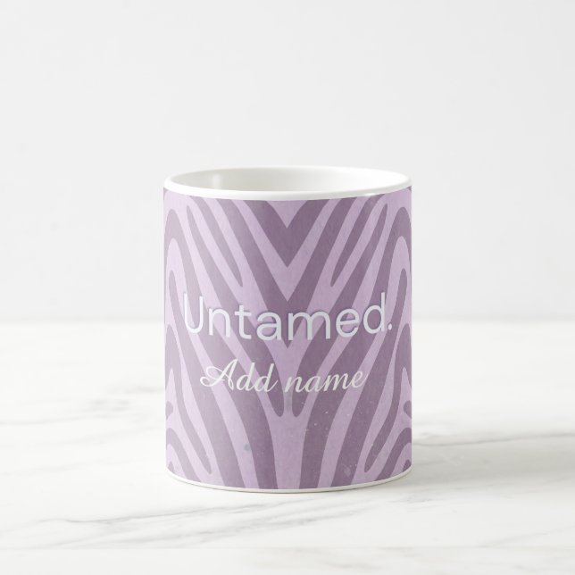 Untamed Zebra Print Coffee Mug Kaffeetasse (Mittel)