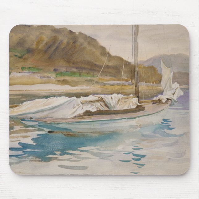 Untätige Segel Mousepad (Vorne)