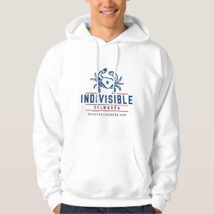 Unteilbarer DelMarVa Hoodie - Farb-Logo