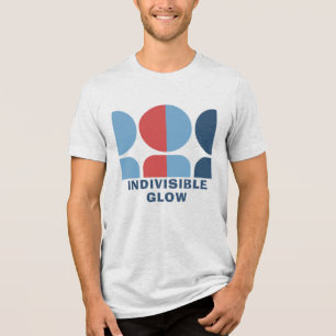 Unteilbares GLOW-Gruppen-T-Shirt Tri-Blend Shirt