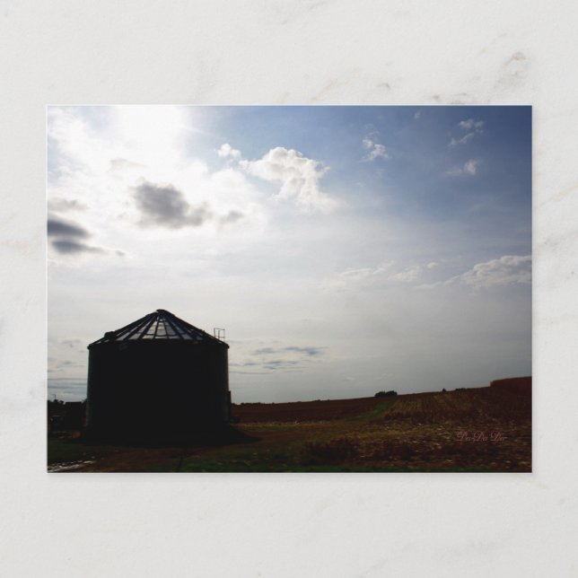 Unten auf dem Bauernhof… Postkarte (Vorderseite)