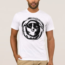 Unten der Bier-Brille T-Shirt