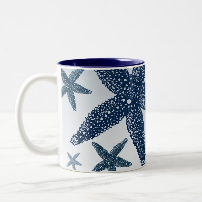 Unten durch die SeeStarfish Zweifarbige Tasse (Links)