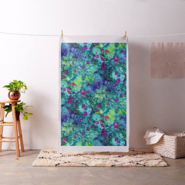 Unten geheimnisvolle Gewohnheiten, tropische Wasse Stoff (Beispiel)