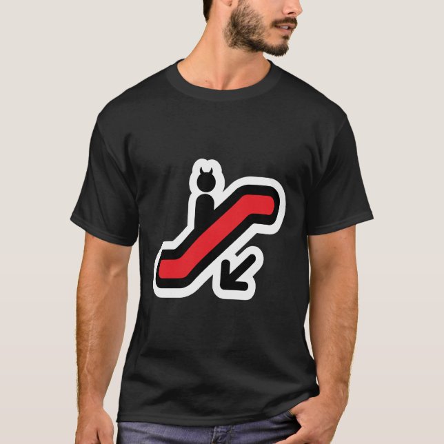 Unten gehen? T-Shirt (Vorderseite)