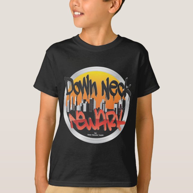 unten Hals Newark T-Shirt (Vorderseite)