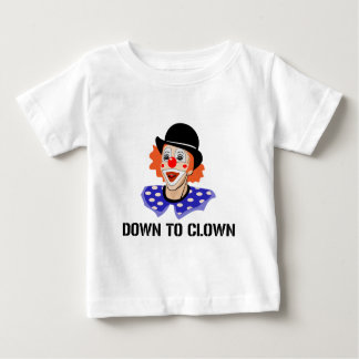 Unten herumblödeln lustiger Spaß-Witz Baby T-shirt