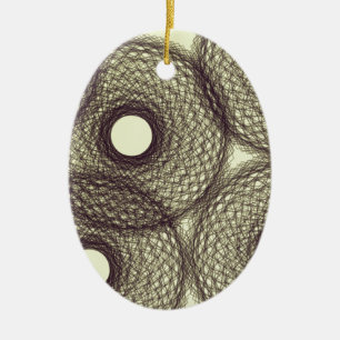 unten in Dunkelheit Keramikornament