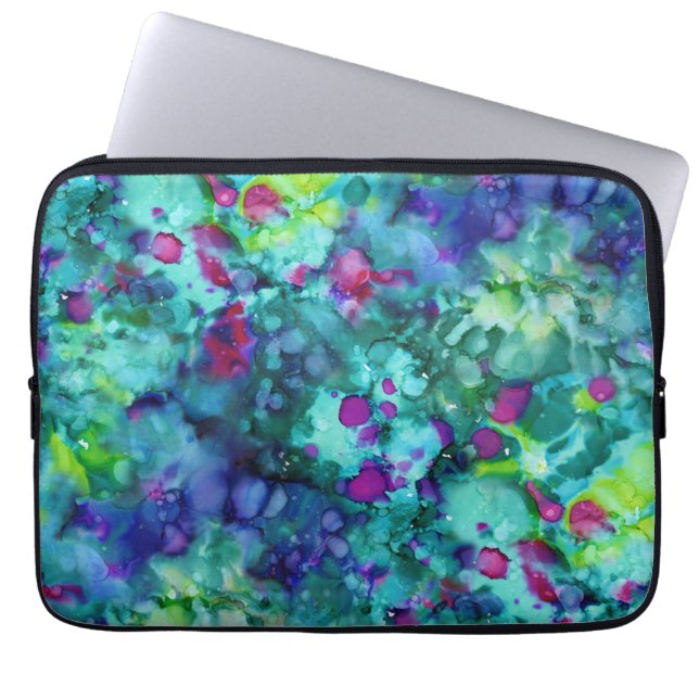 Unten stehend einige geheimnisvolle Ausdrücke: Laptopschutzhülle (Vorderseite)