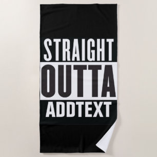 Unten Text hinzufügen Strandtuch