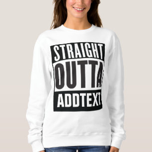 Unten Text hinzufügen Sweatshirt