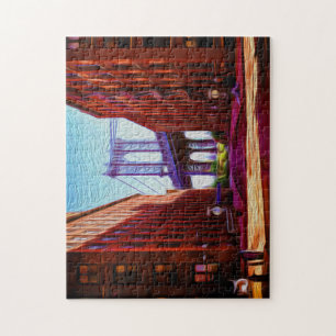 Unten unter Manhattan-Brücken-Überführung Puzzle