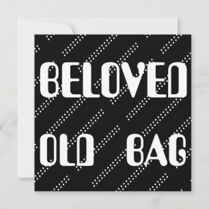 UNTEN WORTWORTE DER ALTEN BAG WORTE TEXT FUNNY