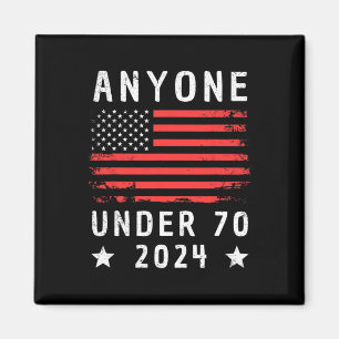 Unter 70 2024 Anti-Biden-Anti-Trump Magnet