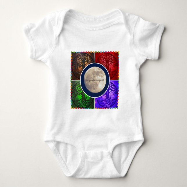 Unter August-Himmeln… T-Shirt (Vorderseite)