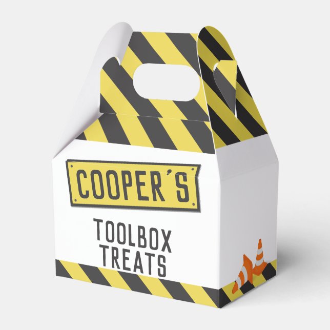 unter Baugestänge Geschenkschachtel (Vorderseite)