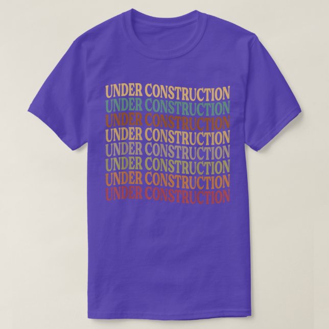 Unter Baugewerbe - Funny Motivation - Workout Jo T-Shirt (Design vorne)