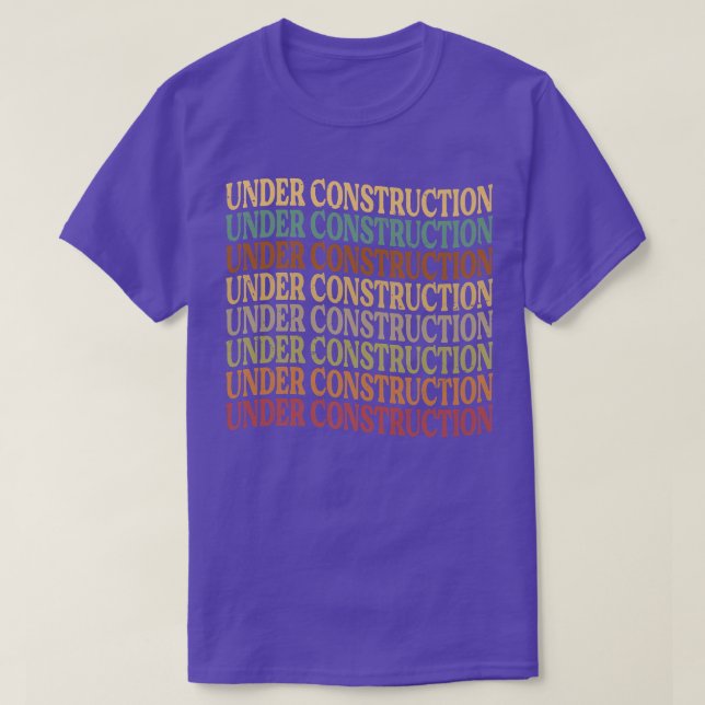 Unter Baugewerbe - Funny Motivation - Workout Jo T-Shirt (Design vorne)