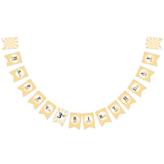 Unter Baustelle Geburtstagsbanner Wimpelkette (Alle)